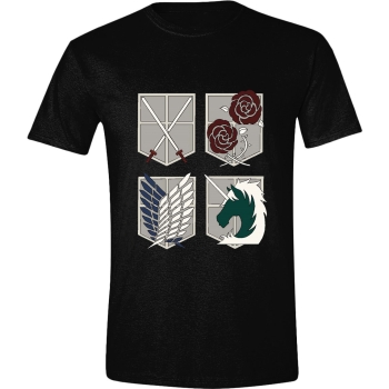 Attack On Titan T-Shirt Emblems